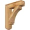 Ekena Millwork Imperial Craftsman Rough Sawn Bracket, Western Red Cedar, 6"W x 28"D x 32"H BKT06X28X32IMP04RWR - alternate 1